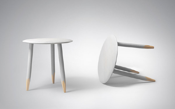 Hoof Table by Samuel Wilkinson on thisispaper.com Hoof Table by Samuel Wilkinson on thisispaper.com